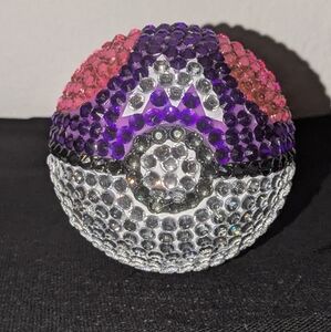 Crystallized Poké Ball Bag Charms / Keychain